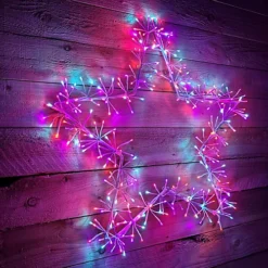 90cm Premier Indoor Outdoor Christmas Twinkling Starburst LED Light In Rainbow -Deals Christmas Decor Store 90cm premier indoor outdoor christmas twinkling starburst led light in rainbow5056589183974 03c MP