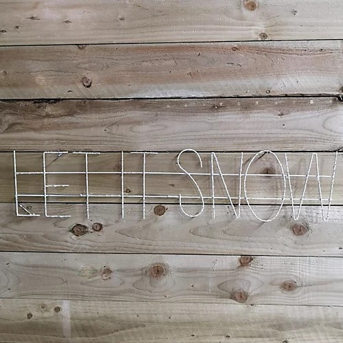 90cm Premier Indoor Outdoor Flashing LED Let It Snow Christmas Sign Decoration 4 90cm Premier Indoor Outdoor Flashing LED Let It Snow Christmas Sign Decoration - Image 4