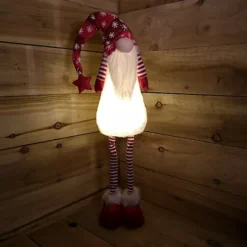 90cm Tall Christmas Gnome Gonk Nordic Decoration Red Snowflake Hat Standing -Deals Christmas Decor Store 90cm tall christmas gnome gonk nordic decoration red snowflake hat standing5060907221903 02c MP