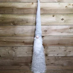 95cm Premier Battery Operated Lit White Standing Christmas Gonk Decoration -Deals Christmas Decor Store 95cm premier battery operated lit white standing christmas gonk decoration5056589194307 02c MP