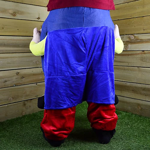 Adult Novelty Elf Carrying You Christmas Fancy Dress Costume - 1 Size 2 Adult Novelty Elf Carrying You Christmas Fancy Dress Costume - 1 Size - Image 2