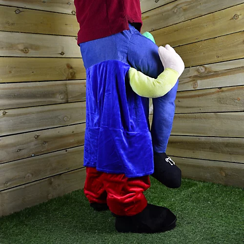Adult Novelty Elf Carrying You Christmas Fancy Dress Costume - 1 Size 3 Adult Novelty Elf Carrying You Christmas Fancy Dress Costume - 1 Size - Image 3