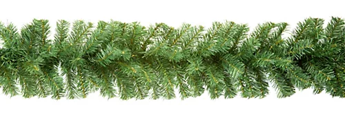 Artificial Christmas Garland Plain Green 2.7M 4 Artificial Christmas Garland Plain Green 2.7M - Image 4
