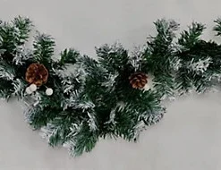 Artificial Christmas Garland Snow Tipped White Berry And Pine Cone Green Garland 2.7M 6 Artificial Christmas Garland Snow Tipped White Berry And Pine Cone Green Garland 2.7M -Deals Christmas Decor Store artificial christmas garland snow tipped white berry and pine cone green garland 2 7m5052998015059 03c MP