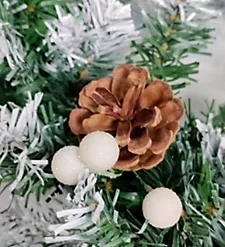 Artificial Christmas Garland Snow Tipped White Berry And Pine Cone Green Garland 2.7M 7 Artificial Christmas Garland Snow Tipped White Berry And Pine Cone Green Garland 2.7M -Deals Christmas Decor Store artificial christmas garland snow tipped white berry and pine cone green garland 2 7m5052998015059 04c MP
