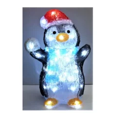 Battery Operated Acrylic Christmas Penguin Light Bright White LED Light Snowball Fight Blue Scarf -Deals Christmas Decor Store battery operated acrylic christmas penguin light bright white led light snowball fight blue scarf8438548459202 03c MP
