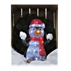 Battery Operated Acrylic Christmas Penguin Light Bright White LED Light Snowball Fight Red Scarf -Deals Christmas Decor Store battery operated acrylic christmas penguin light bright white led light snowball fight red scarf8438546998291 04c MP