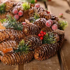 Berries Autumn Winter Door Decoration Christmas Wreath 36cm -Deals Christmas Decor Store berries autumn winter door decoration christmas wreath 36cm5060633941090 03c MP