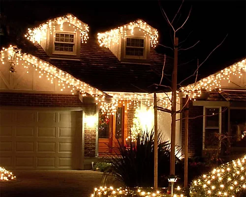 Best Artificial 2.5m Warm White Outdoor Connectable Icicle Mains Powered Christmas LED Lights Waterproof 1 Best Artificial 2.5m Warm White Outdoor Connectable Icicle Mains Powered Christmas LED Lights Waterproof