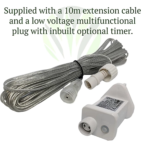 Best Artificial 20m Warm White Outdoor Connectable Icicle Mains Powered Christmas LED Lights Waterproof 2 Best Artificial 20m Warm White Outdoor Connectable Icicle Mains Powered Christmas LED Lights Waterproof - Image 2