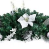 Best Artificial 3ft White/Silver Decorated Christmas Swag Arch