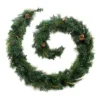 Best Artificial 9ft Colorado Pine Christmas Garland With Pine Cones