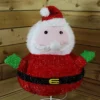 Christmas Collapsible Light Up Santa Decoration - 90cm