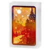 Christmas Shop Diorama Christmas Scene Light Postbox (One Size)