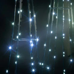 Christmas Tree Pathway Pyramid Cone LED Decorations Set Of 3 Cool White Light Outdoor/Indoor Maypole Trees. Use Fireside Or Window -Deals Christmas Decor Store christmas tree pathway pyramid cone led decorations set of 3 cool white light outdoor indoor maypole trees use fireside or window5056337108501 03c MP