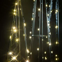 Christmas Tree Pathway Pyramid Cone Warm White LED Decoration - Set Of 3 Lights Outdoor/Indoor Maypole Tree Use Fireside/Window -Deals Christmas Decor Store christmas tree pathway pyramid cone warm white led decoration set of 3 lights outdoor indoor maypole tree use fireside window5056337108495 04c MP