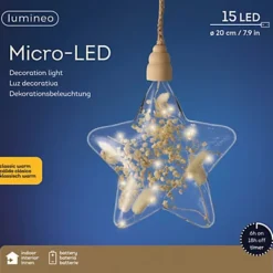 Clear Star Pampas Christmas LED Rope Light 6 Clear Star Pampas Christmas LED Rope Light -Deals Christmas Decor Store clear star pampas christmas led rope light8720194937181 03c MP