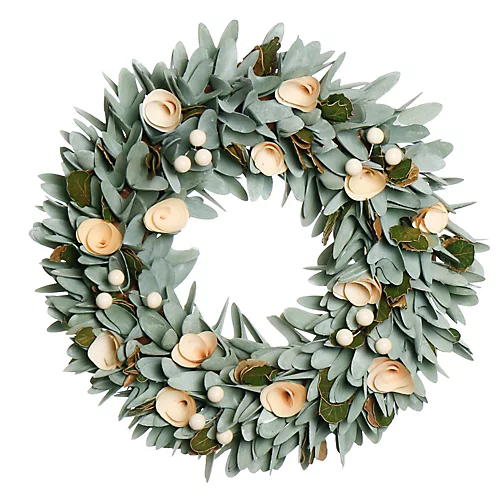 Crocus And Berry Summer Autumn Winter Door Decoration Christmas Wreath 36cm 2 Crocus And Berry Summer Autumn Winter Door Decoration Christmas Wreath 36cm - Image 2