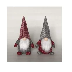 Decorative Christmas Nordic Fabric Gonk Ornament With A White Fuzzy Beard And Pointed Hat. H20 Cm -Deals Christmas Decor Store decorative christmas nordic fabric gonk ornament with a white fuzzy beard and pointed hat h20 cm5060467385329 03c MP