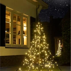 FAIRYBELL All Surface Outdoor Garden 1.5M Christmas Tree Decoration With 240 LED TWINKLE Lights