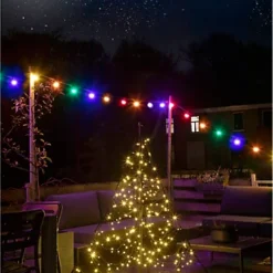 FAIRYBELL All Surface Outdoor Garden 1.5M Christmas Tree Decoration With 240 LED TWINKLE Lights 7 FAIRYBELL All Surface Outdoor Garden 1.5M Christmas Tree Decoration With 240 LED TWINKLE Lights -Deals Christmas Decor Store fairybell all surface outdoor garden 1 5m christmas tree decoration with 240 led twinkle lights8720512261059 05c MP