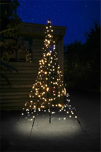 FAIRYBELL All Surface Outdoor Garden 2M Christmas Tree Decoration With 300 LED Lights 1 FAIRYBELL All Surface Outdoor Garden 2M Christmas Tree Decoration With 300 LED Lights