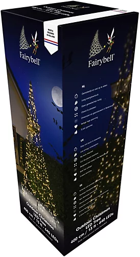 FAIRYBELL All Surface Outdoor Garden 4M Christmas Tree Decoration With 640 LED TWINKLE Lights 3 FAIRYBELL All Surface Outdoor Garden 4M Christmas Tree Decoration With 640 LED TWINKLE Lights - Image 3