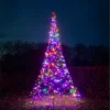 FAIRYBELL All Surface Outdoor Garden 4M Christmas Tree Decoration With 640 Multi-Coloured LED Lights