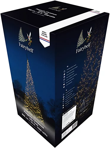 FAIRYBELL All Surface Outdoor Garden Christmas Tree Decoration With 8M 1500 LED Lights (pole Not Included) 3 FAIRYBELL All Surface Outdoor Garden Christmas Tree Decoration With 8M 1500 LED Lights (pole Not Included) - Image 3
