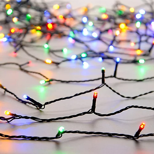 Festive 15.9m Indoor & Outdoor Multifunction Christmas Fairy Lights 200 Multicoloured LEDs 1 Festive 15.9m Indoor & Outdoor Multifunction Christmas Fairy Lights 200 Multicoloured LEDs