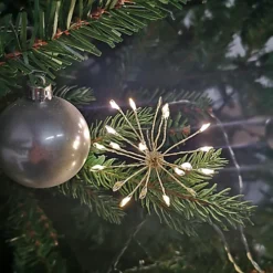 Festive Christmas 10 Warm White LED Twinkling Starburst Lights -Deals Christmas Decor Store festive christmas 10 warm white led twinkling starburst lights5056589192952 02c MP