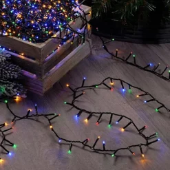 Festive Indoor & Outdoor 6ft Christmas Tree Lights 760 Multicoloured LEDs -Deals Christmas Decor Store festive indoor outdoor 6ft christmas tree lights 760 multicoloured leds5020244089864 03c MP