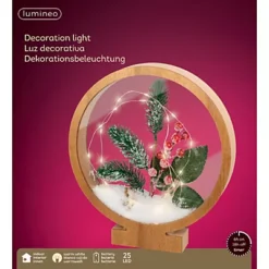 Foliage Christmas Light Wooden Frame -Deals Christmas Decor Store foliage christmas light wooden frame8720194596425 03c MP