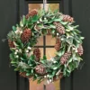 Forest Green Summer Autumn Winter Door Decoration Christmas Wreath 36cm