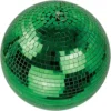 FXLab Party Event Festive Christmas Green Disco Mirror Ball 300mm
