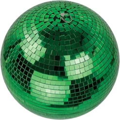 FXLab Party Event Festive Christmas Green Disco Mirror Ball 300mm
