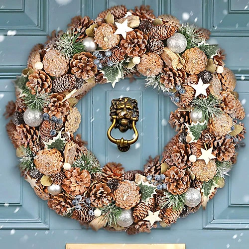 Giant Ivy Summer Autumn Winter Door Decoration Christmas Wreath 50cm 1 Giant Ivy Summer Autumn Winter Door Decoration Christmas Wreath 50cm