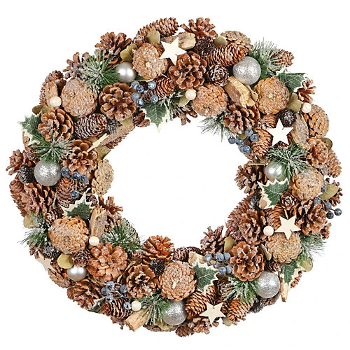 Giant Ivy Summer Autumn Winter Door Decoration Christmas Wreath 50cm 2 Giant Ivy Summer Autumn Winter Door Decoration Christmas Wreath 50cm - Image 2
