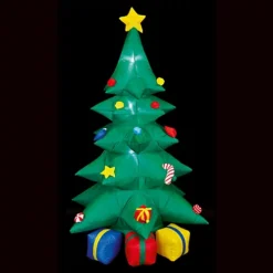 (H)2.44m LED Christmas Tree Inflatable
