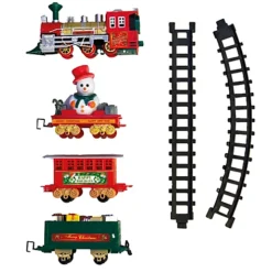 Home Festive Battery Operated Musical Christmas Train Set Ornament- 330cm Of Track -Deals Christmas Decor Store home festive battery operated musical christmas train set ornament 330cm of track5021196809449 03c MP