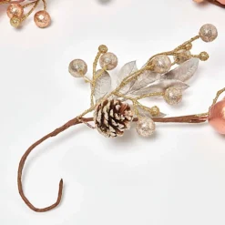 Homescapes Champagne Pinecone & Apple Christmas Garland 150 Cm -Deals Christmas Decor Store homescapes champagne pinecone apple christmas garland 150 cm5056280723226 03c MP