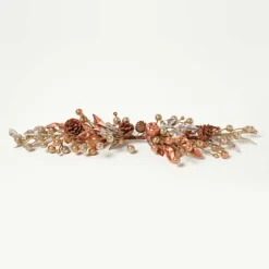 Homescapes Champagne Pinecone & Apples Christmas Swag -Deals Christmas Decor Store homescapes champagne pinecone apples christmas swag5056280723196 04c MP