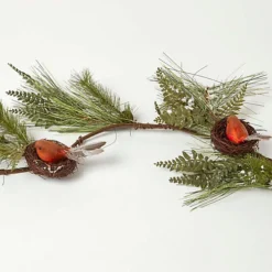Homescapes Festive Christmas Garland With Artificial Pine And Robins Nests 5ft 7 Homescapes Festive Christmas Garland With Artificial Pine And Robins Nests 5ft -Deals Christmas Decor Store homescapes festive christmas garland with artificial pine and robins nests 5ft5055967483576 04c MP