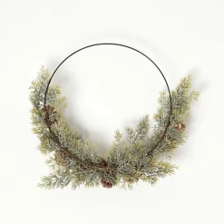 Homescapes Pinecone & Green Fir Wire Christmas Wreath 7 Homescapes Pinecone & Green Fir Wire Christmas Wreath -Deals Christmas Decor Store homescapes pinecone green fir wire christmas wreath5056280724797 04c MP