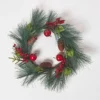 Homescapes Red Apple And Berries Christmas Wreathv