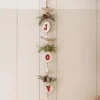 Joy Letters Christmas Garland - Artificial Faux Twig & Greenery Indoor Home Wall Or Door Decoration - Measures L60cm