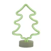 Lighting Collection Ghent Green Neon Christmas Tree Light
