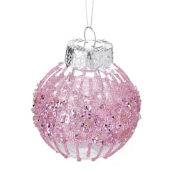 Livingandhome 25Pcs Pink Christmas Ball Ornament Xmas Decoration Set 6 Livingandhome 25Pcs Pink Christmas Ball Ornament Xmas Decoration Set -Deals Christmas Decor Store livingandhome 25pcs pink christmas ball ornament xmas decoration set0735940252102 03c MP