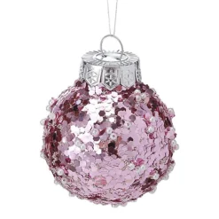 Livingandhome 25Pcs Pink Christmas Ball Ornament Xmas Decoration Set 7 Livingandhome 25Pcs Pink Christmas Ball Ornament Xmas Decoration Set -Deals Christmas Decor Store livingandhome 25pcs pink christmas ball ornament xmas decoration set0735940252102 04c MP