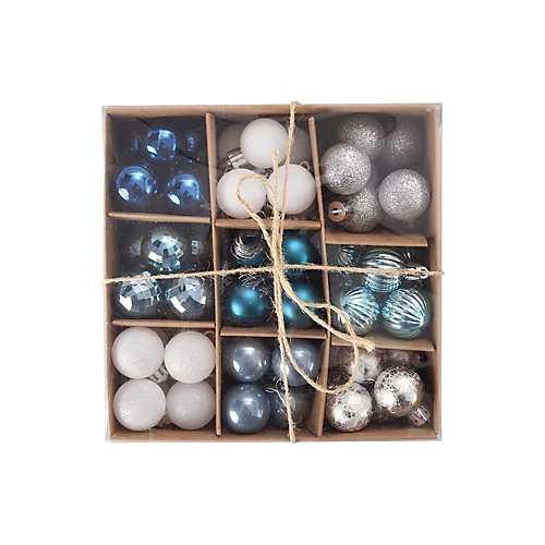 Livingandhome 99Pcs Christmas Tree Baubles Set Xmas Ornament Hanging Decoration Set 1 Livingandhome 99Pcs Christmas Tree Baubles Set Xmas Ornament Hanging Decoration Set